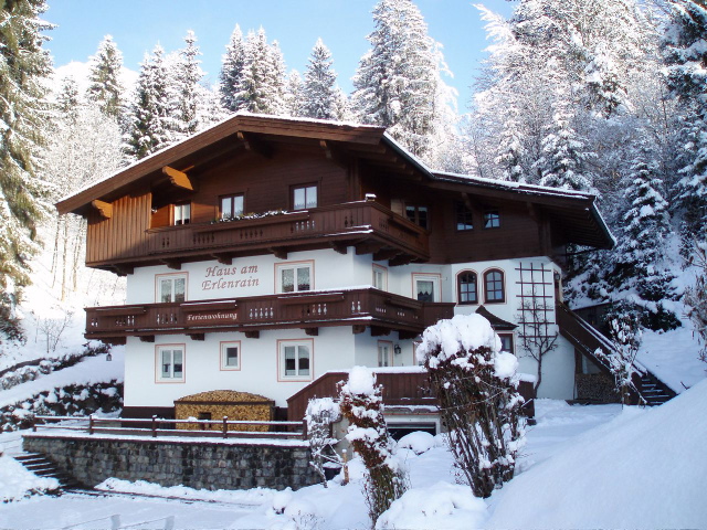 Haus im Winter